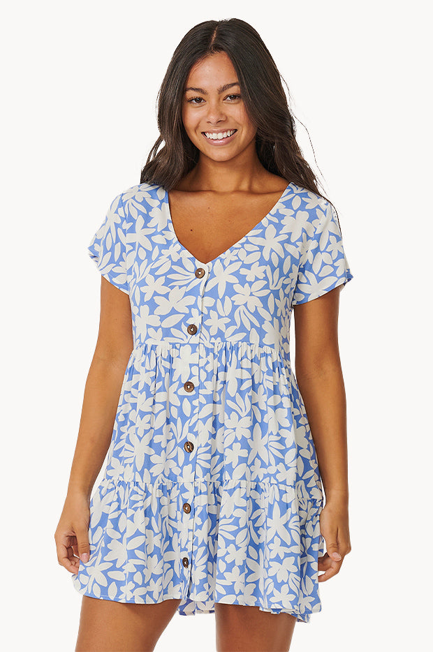 rip curl holiday tropics dress Holiday Tropics Dress 2XS MID BLUE