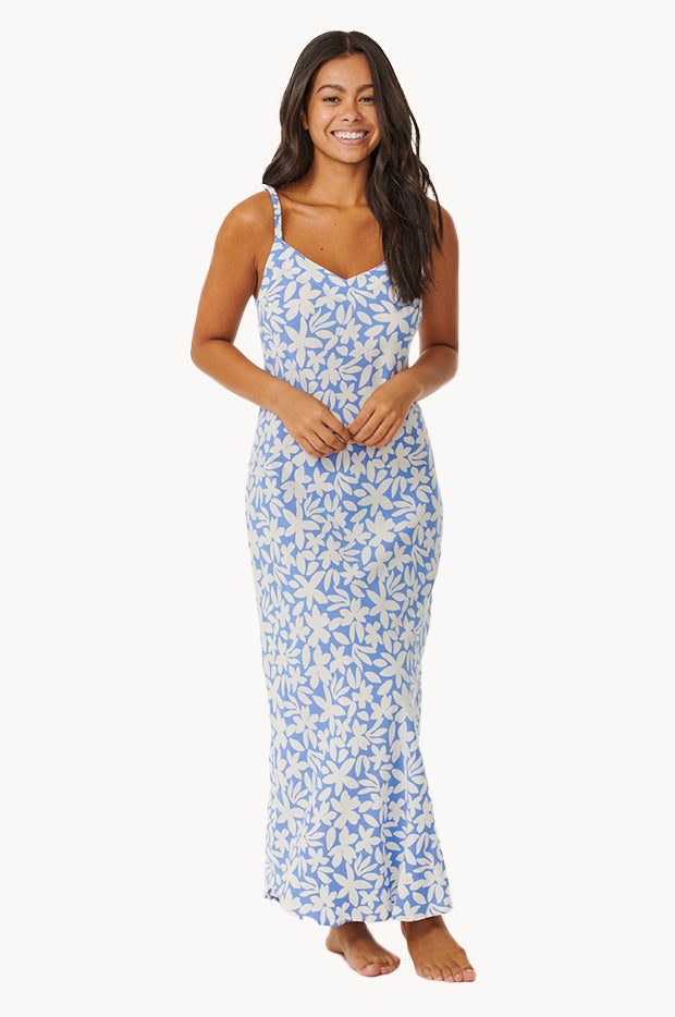 Holiday Tropics Midi Dress