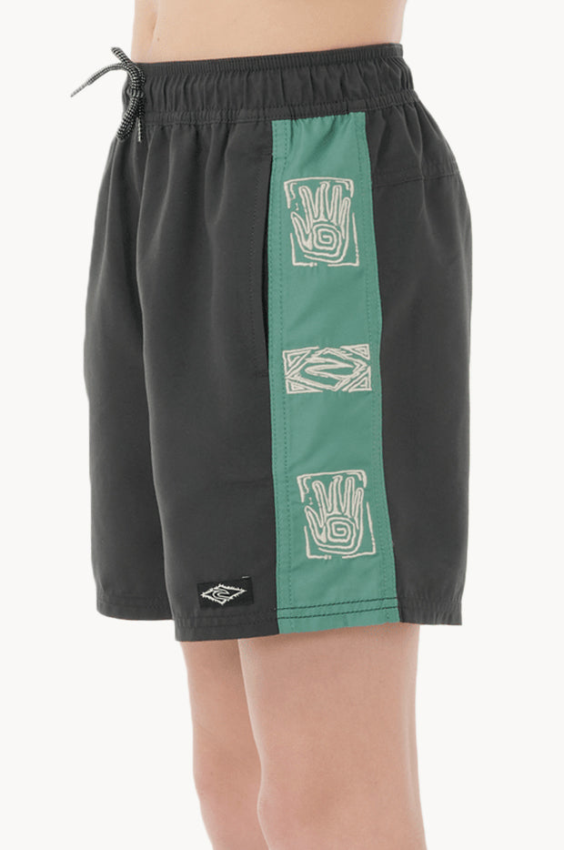 Boys Tropic Daze Panel Volley Boardshort