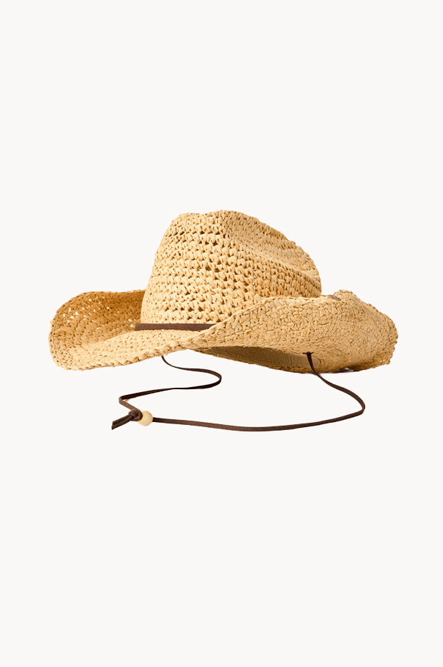 Crushable Straw Cowgirl Hat