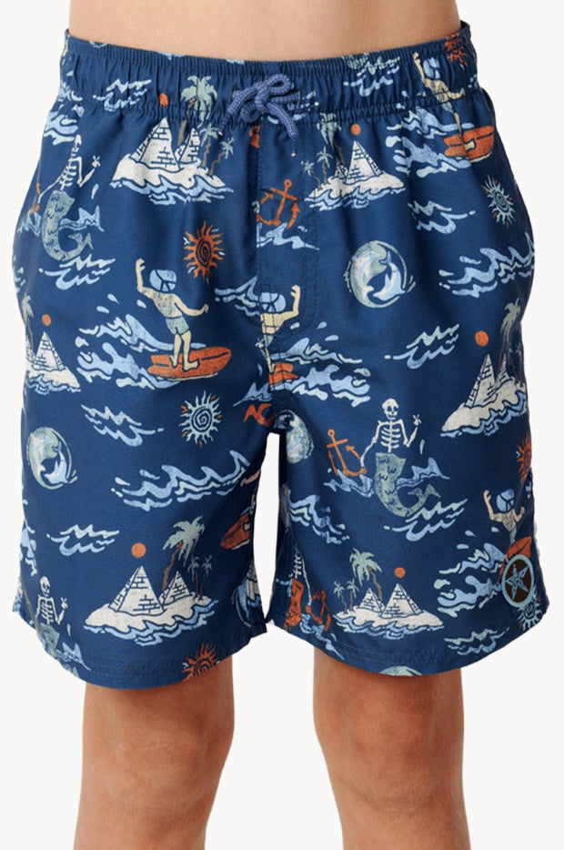 Boys Rip-tuals Volley Boardshort