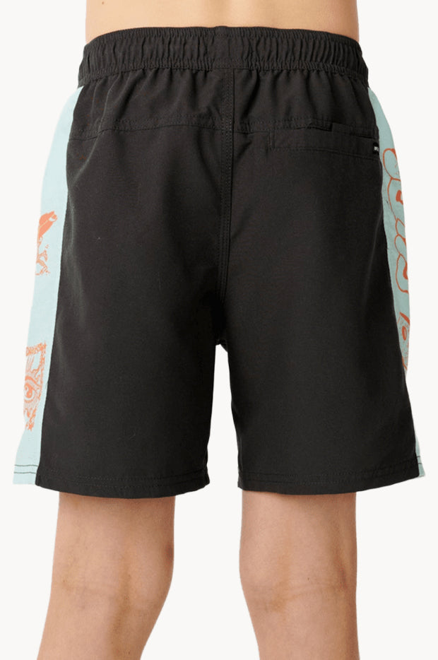 Boys Rip-tuals Panel Volley Boardshort