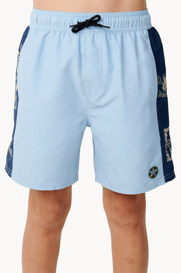 Boys Rip-tuals Panel Volley Boardshort