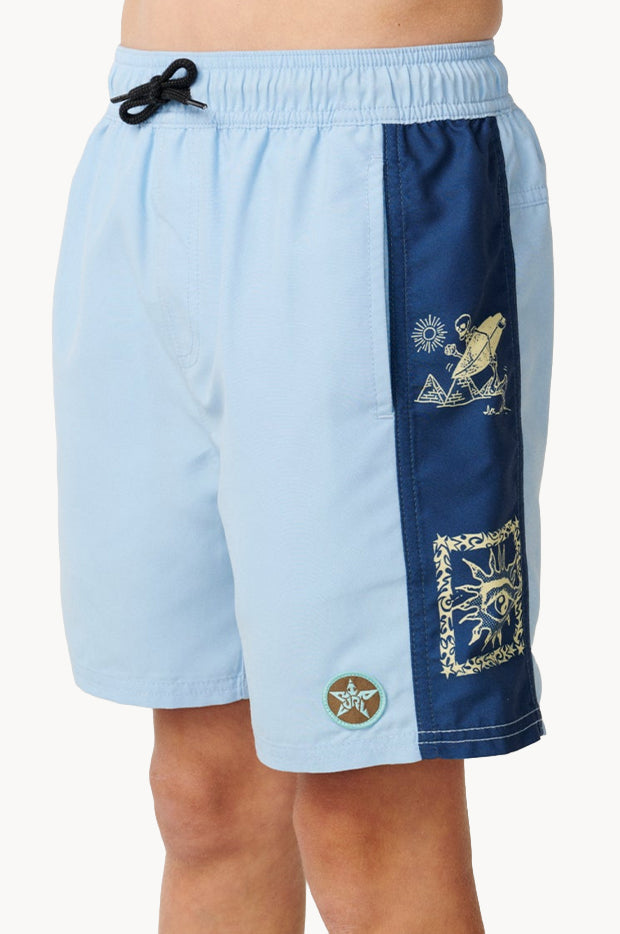 Boys Rip-tuals Panel Volley Boardshort