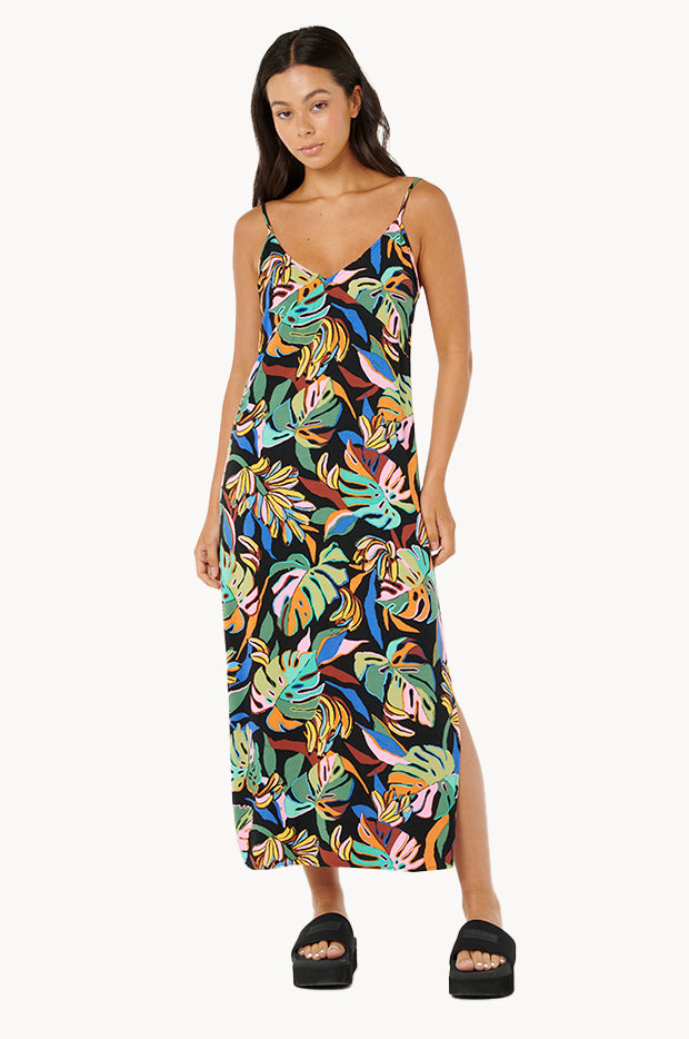 Sunset Luau Midi Dress