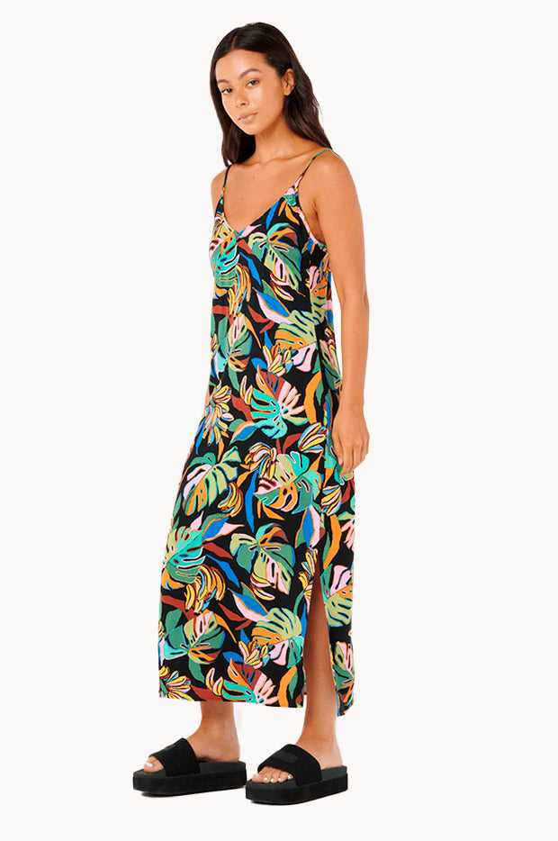 Sunset Luau Midi Dress