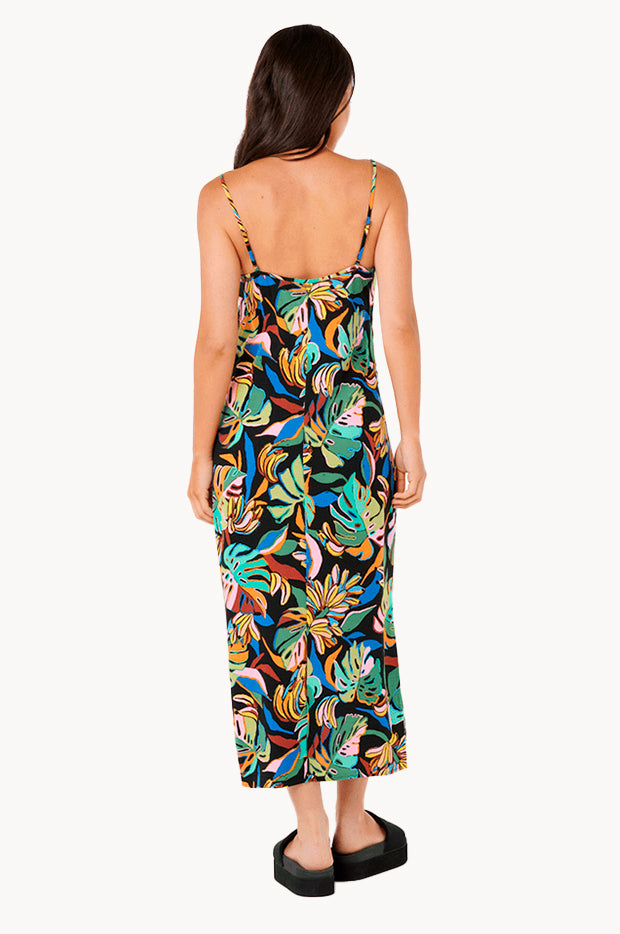 Sunset Luau Midi Dress