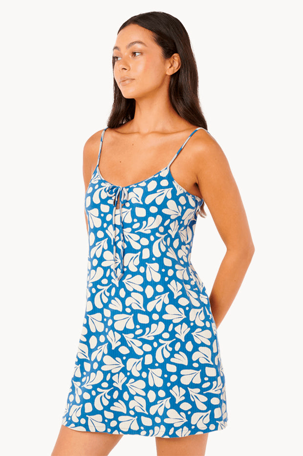 Surf Dreams Printed Rib Mini Dress