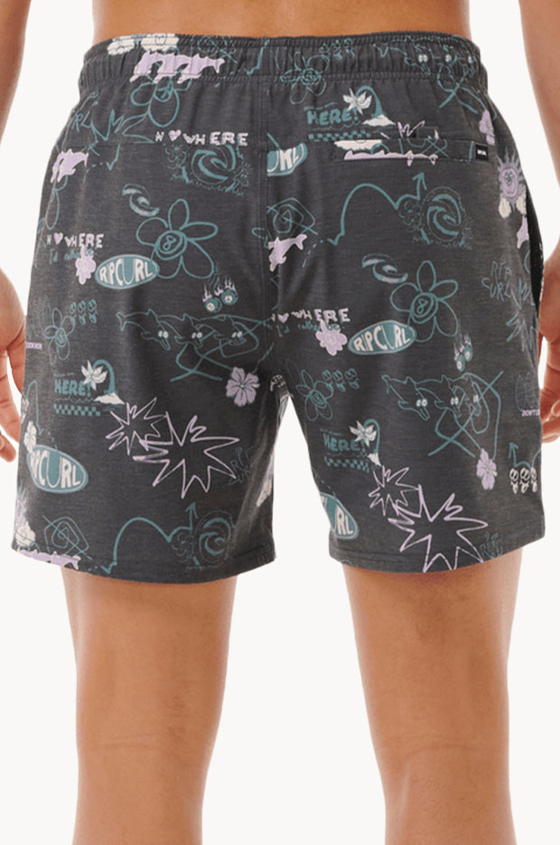 Mens Fun Times Volley Boardshort