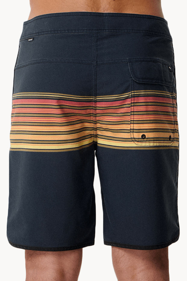 Mens Mirage Classic Surf Stripe Boardshort