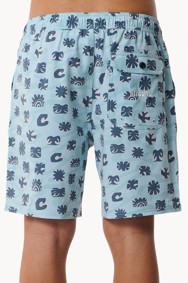 Mens Pacific Rinse 18" Volley Boardshort