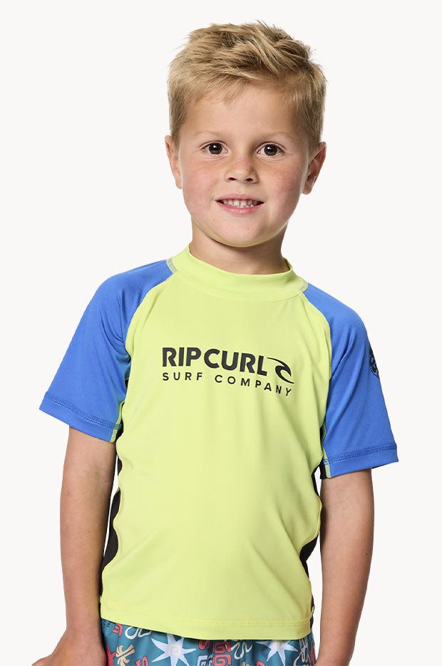 Boys Shock Short Sleeve Suntop