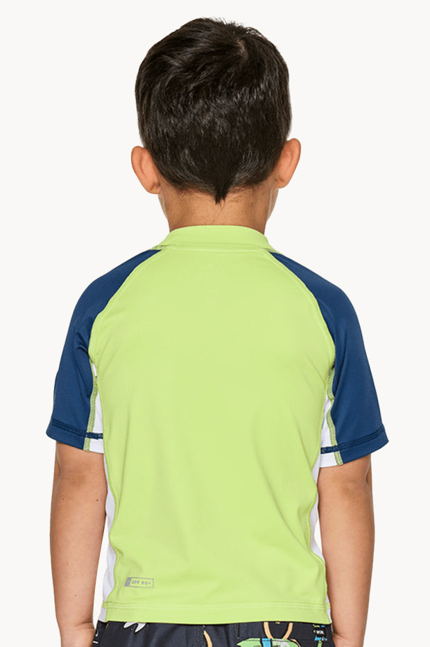 Boys Shock Short Sleeve Suntop