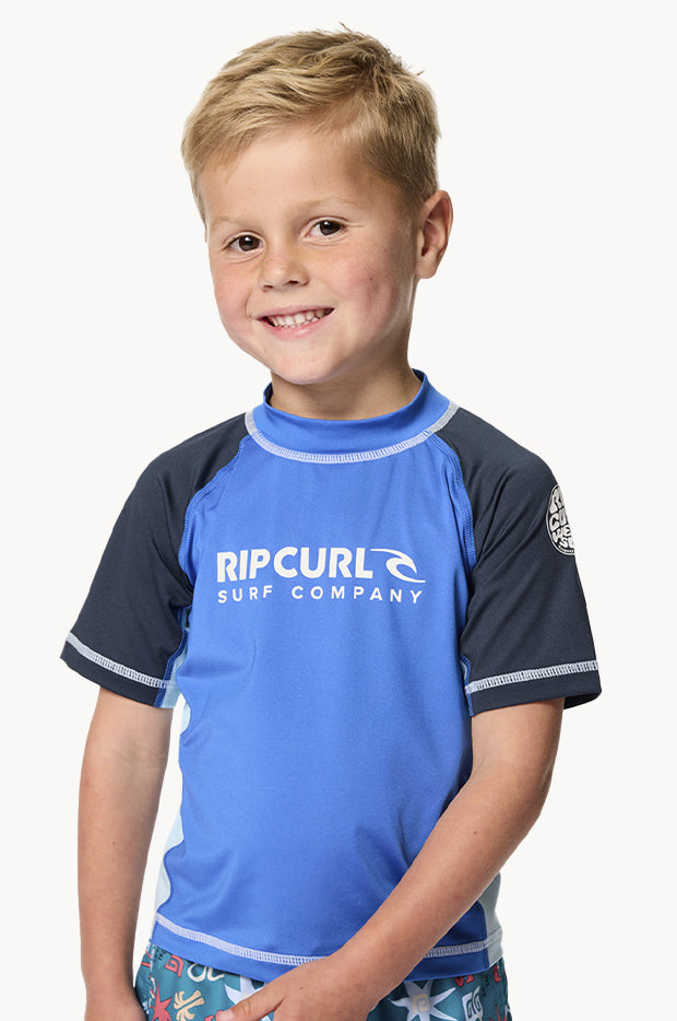 Boys Shock Short Sleeve Suntop