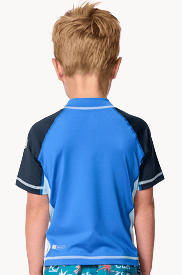 Boys Shock Short Sleeve Suntop