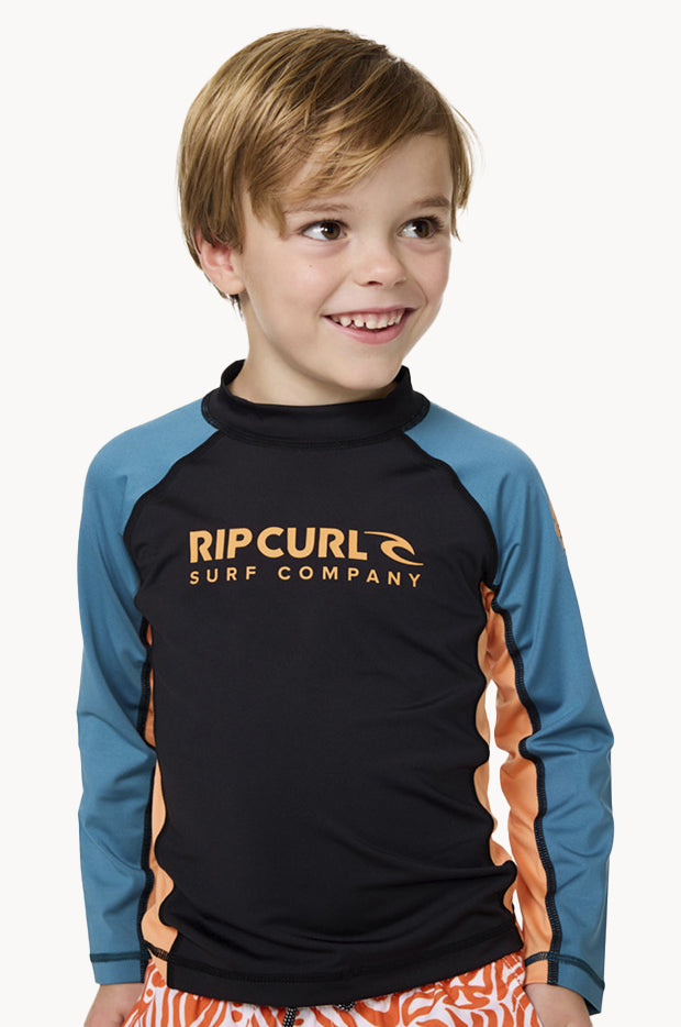 Boys Shock Long Sleeve Suntop