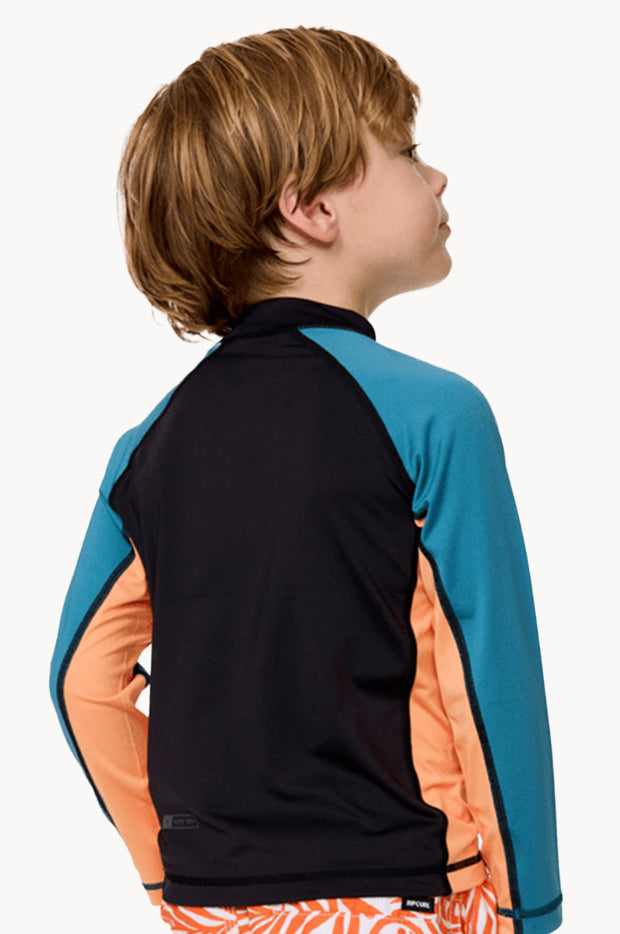 Boys Shock Long Sleeve Suntop