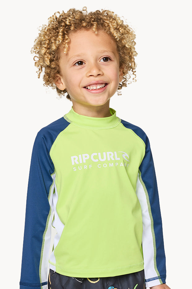 Boys Shock Long Sleeve Suntop