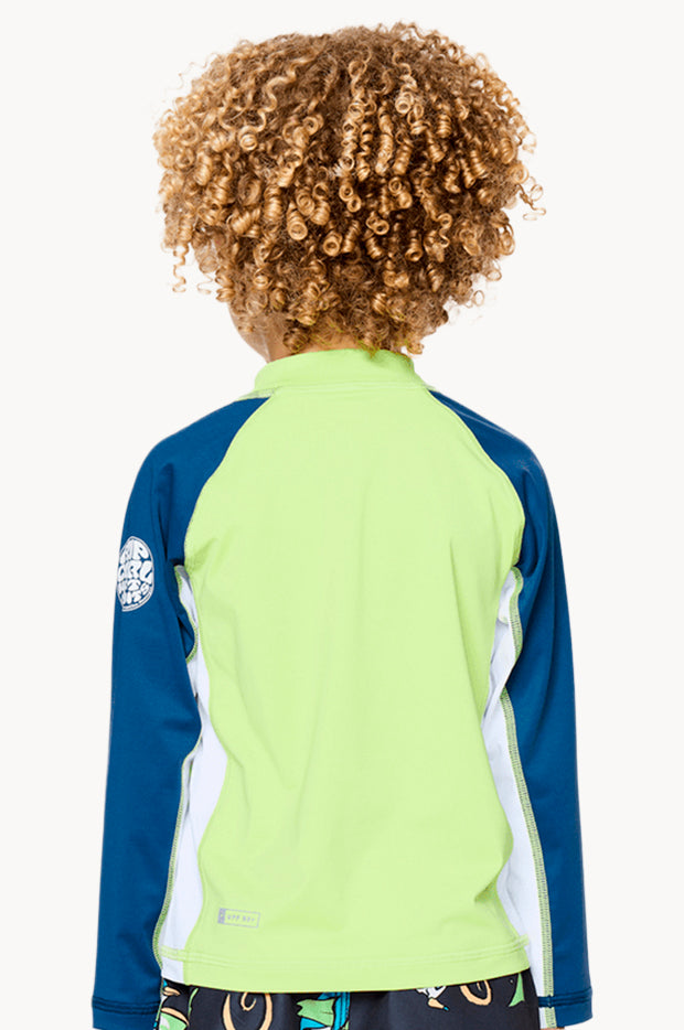 Boys Shock Long Sleeve Suntop
