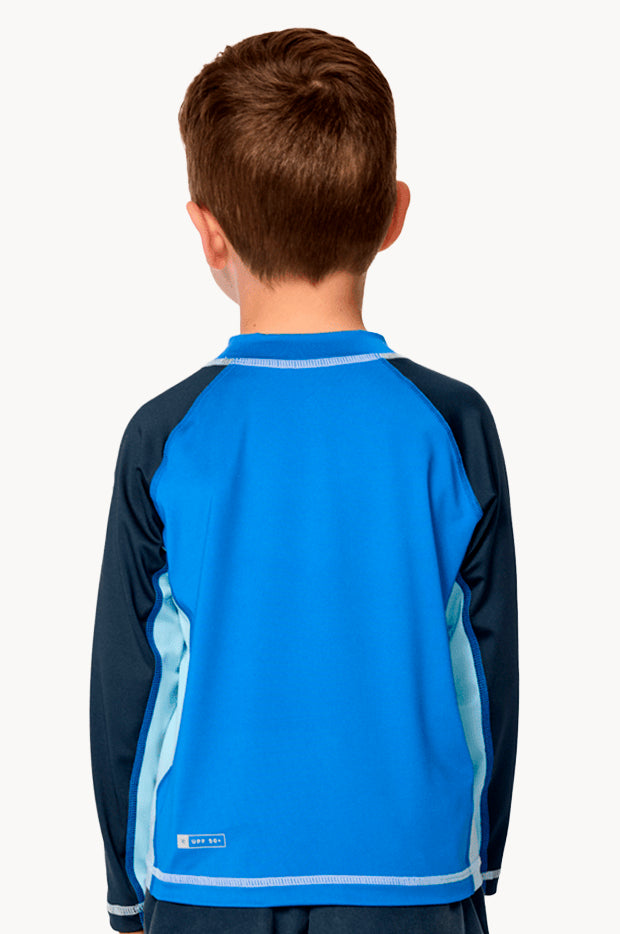 Boys Shock Long Sleeve Suntop