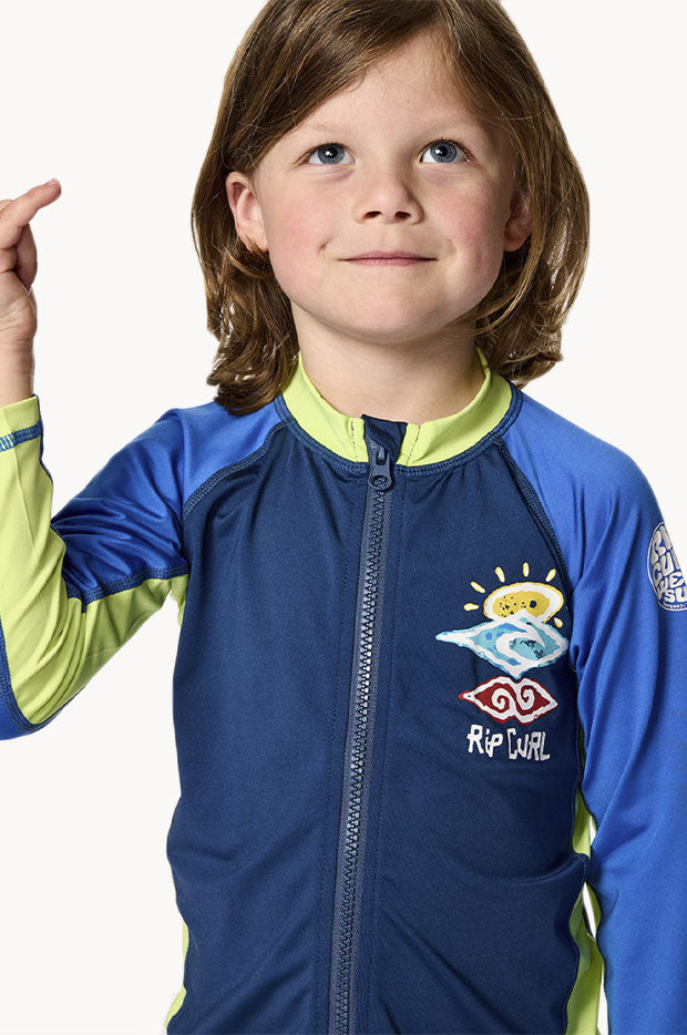 Boys Cosmic Long Sleeve Suntop