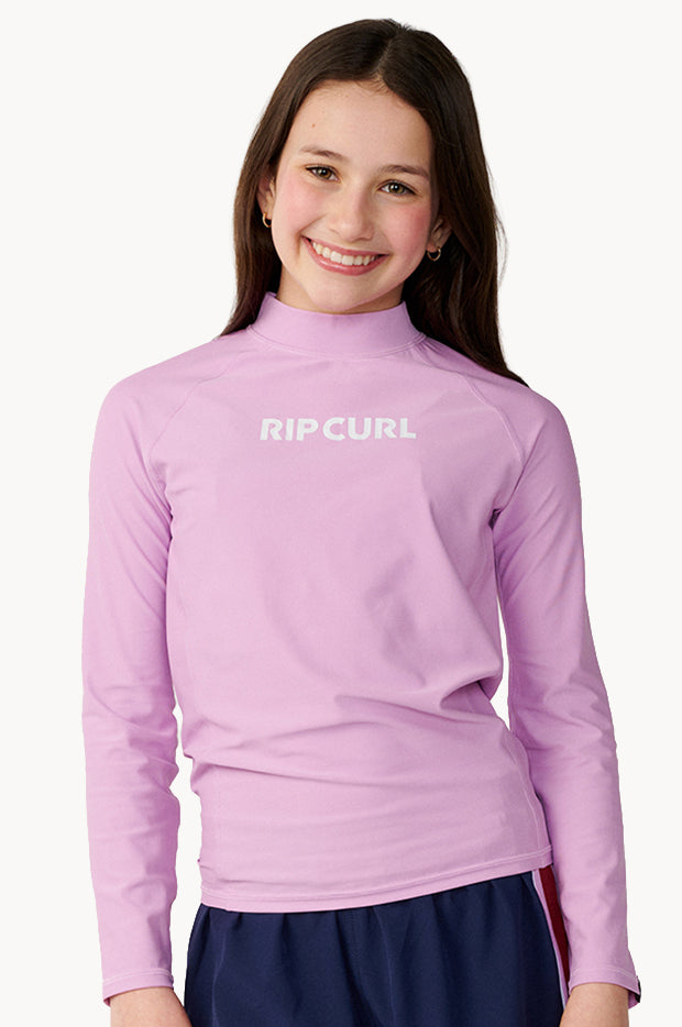 Girls Classic Surf Long Sleeve Suntop