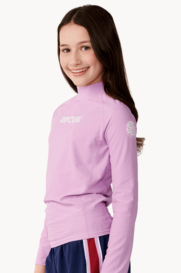Girls Classic Surf Long Sleeve Suntop