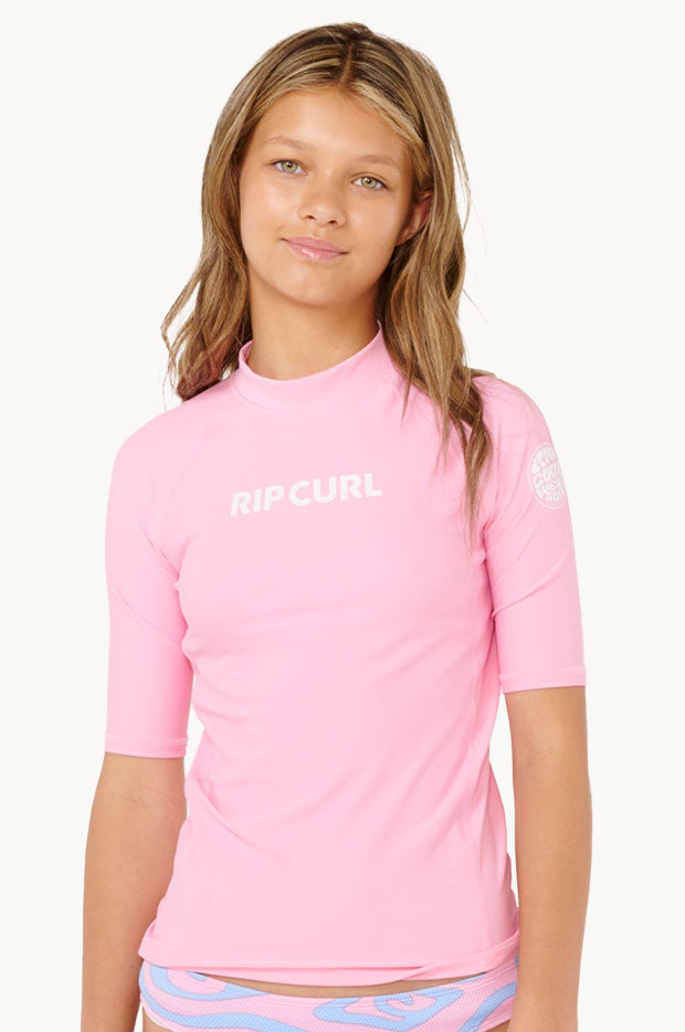 Girls Classic Surf Short Sleeve Suntop