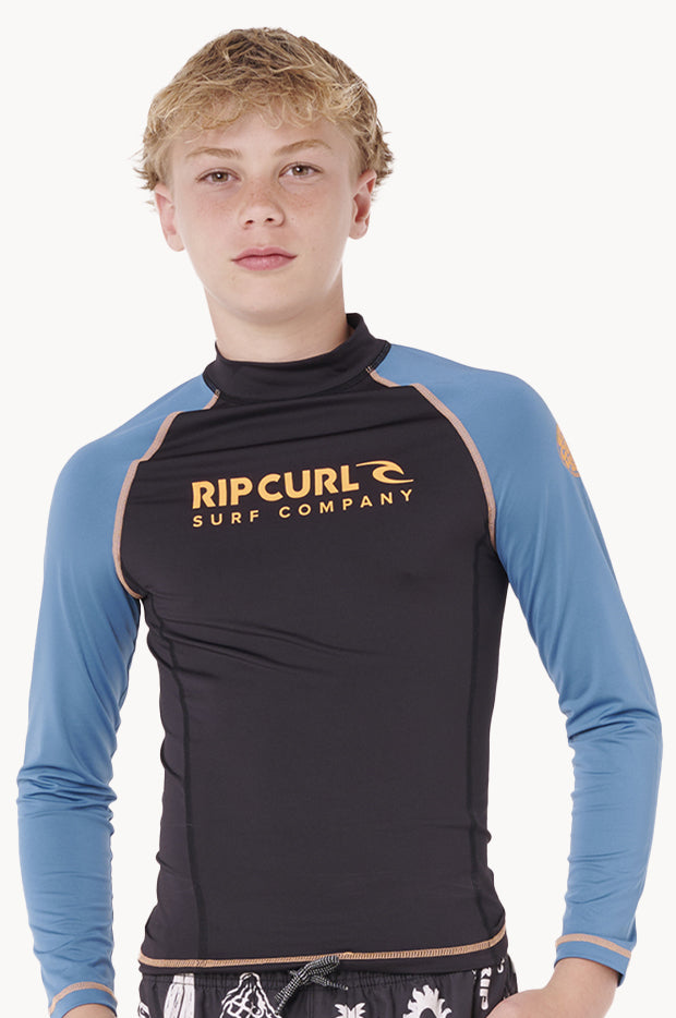 Boys Shock Long Sleeve Suntop