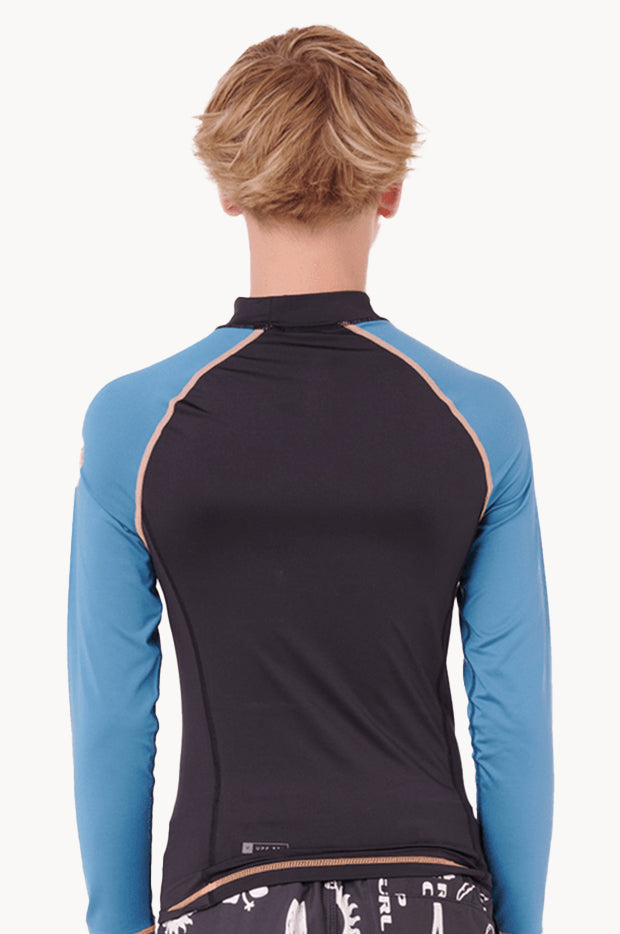 Boys Shock Long Sleeve Suntop