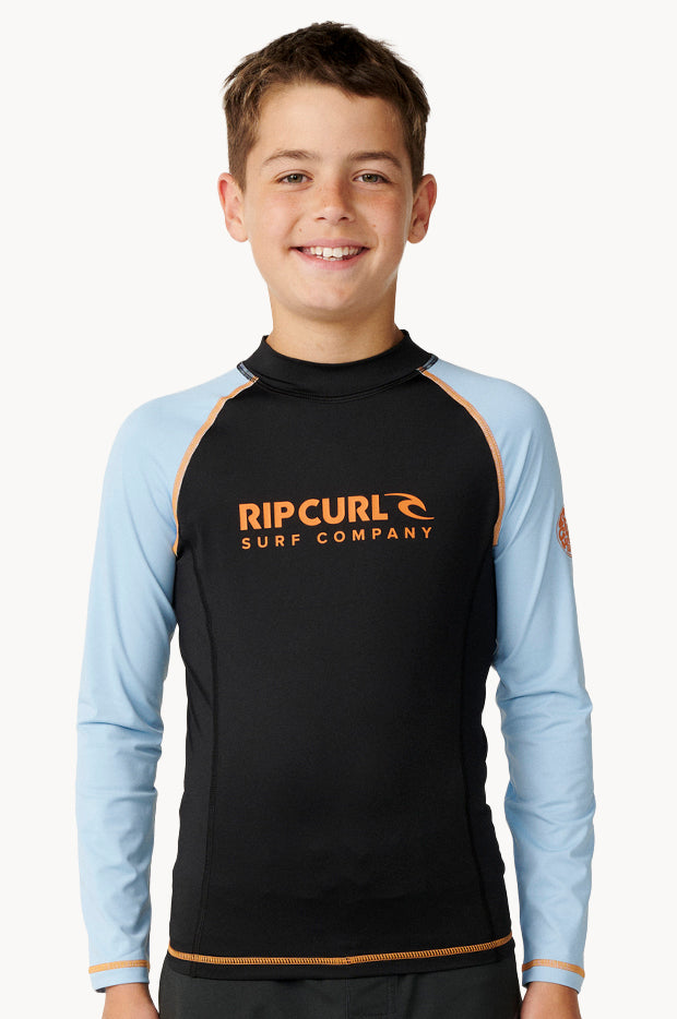 Boys Shock Long Sleeve Suntop