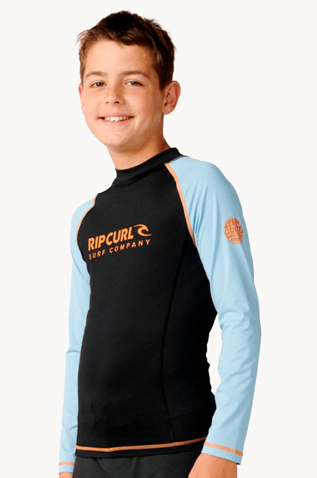 Boys Shock Long Sleeve Suntop