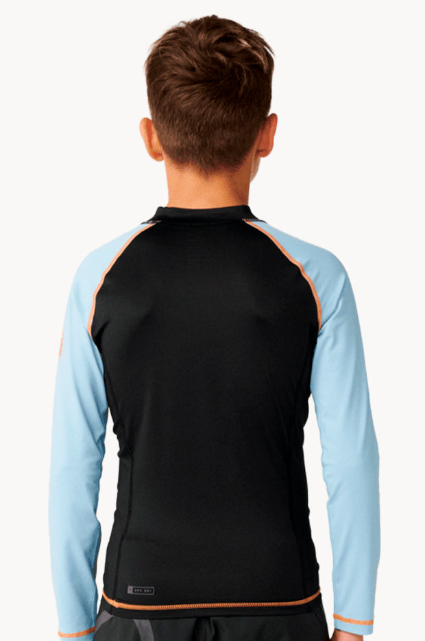 Boys Shock Long Sleeve Suntop