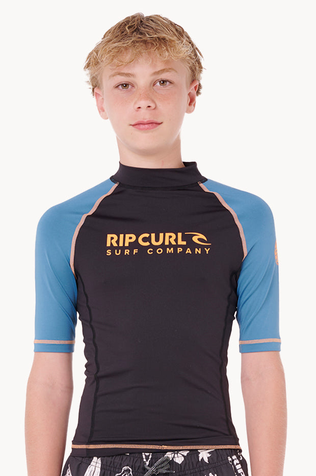 Boys Shock Short Sleeve Suntop