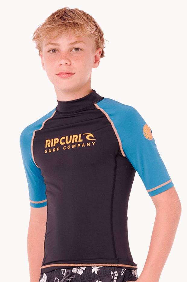 Boys Shock Short Sleeve Suntop
