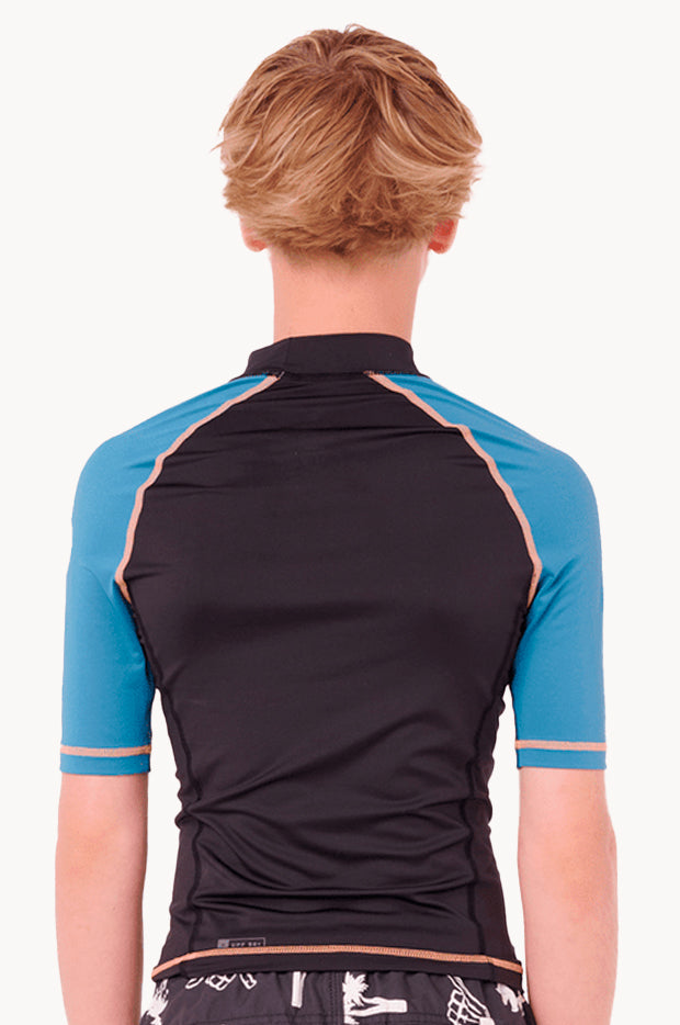 Boys Shock Short Sleeve Suntop