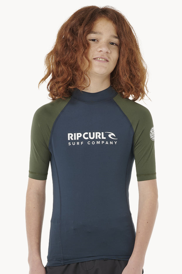 Boys Shock Short Sleeve Suntop