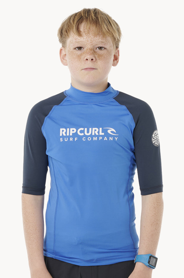 Boys Shock Short Sleeve Suntop