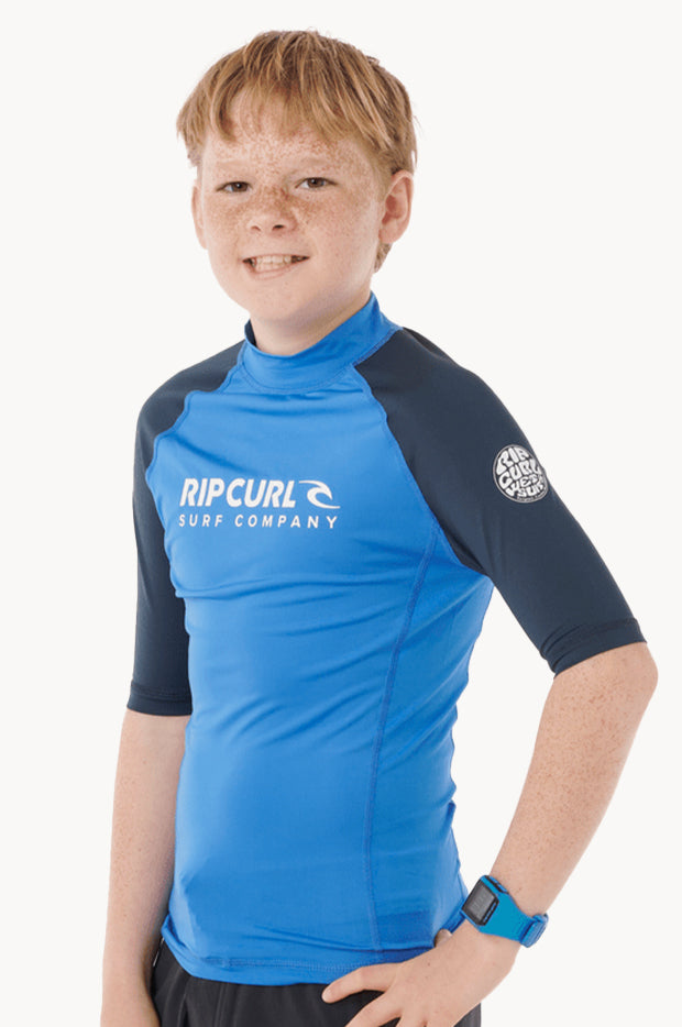 Boys Shock Short Sleeve Suntop