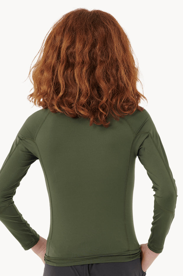 Boys Waves Long Sleeve Suntop