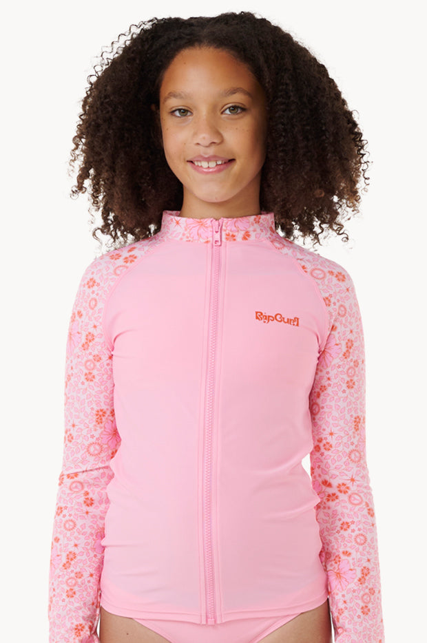 Girls Summer Sol Long Sleeve Suntop