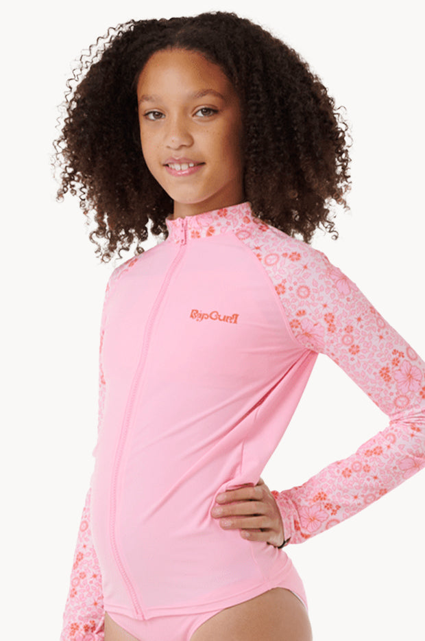 Girls Summer Sol Long Sleeve Suntop