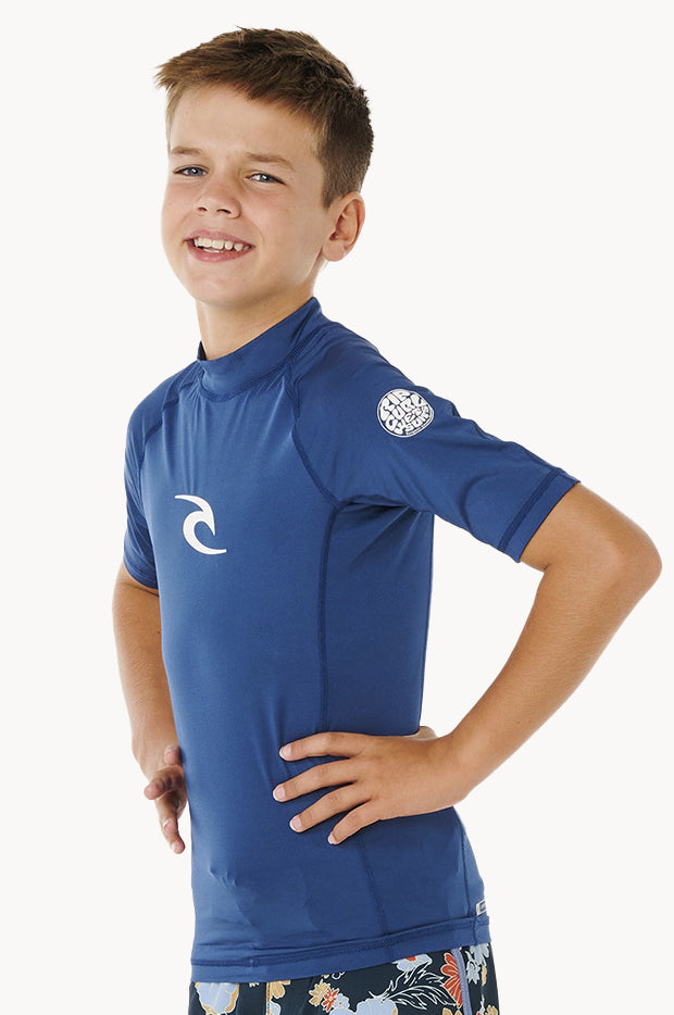 Boys Waves Short Sleeve Suntop