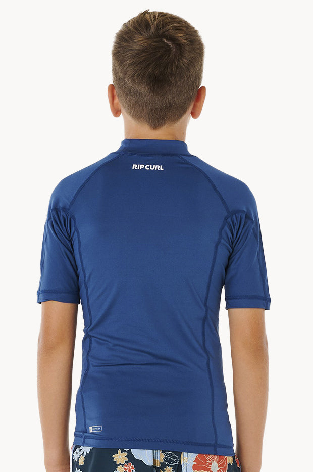 Boys Waves Short Sleeve Suntop