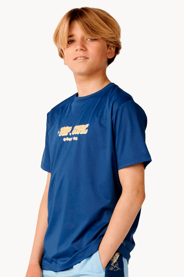 Boys Rip-tuals Short Sleeve Suntop