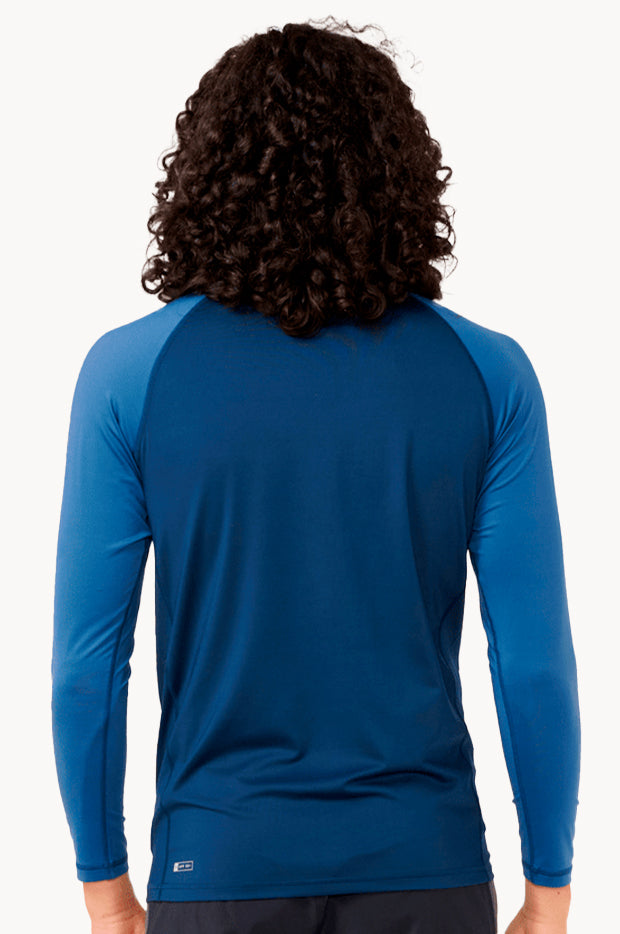 Mens Shock Long Sleeve Suntop