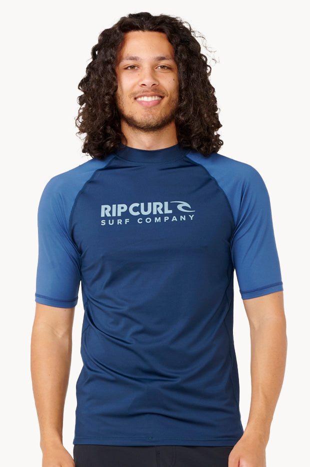 Mens Undertow Short Sleeve Suntop
