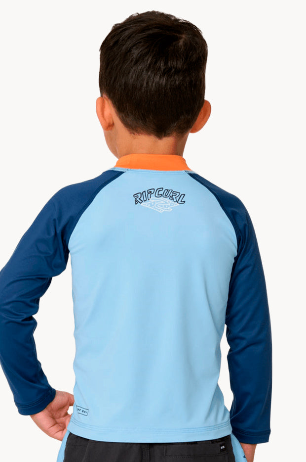 Boys Ocean Party Long Sleeve Suntop