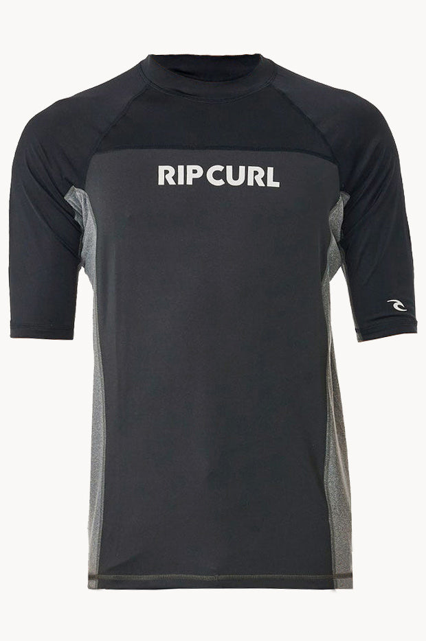 Shop Rip Curl Waves UPF Perf Long Sleeve Rash In Black - Fast Shipping Shop Rip Curl Waves UPF Perf Long Sleeve Rash In Black - Fast Shipping