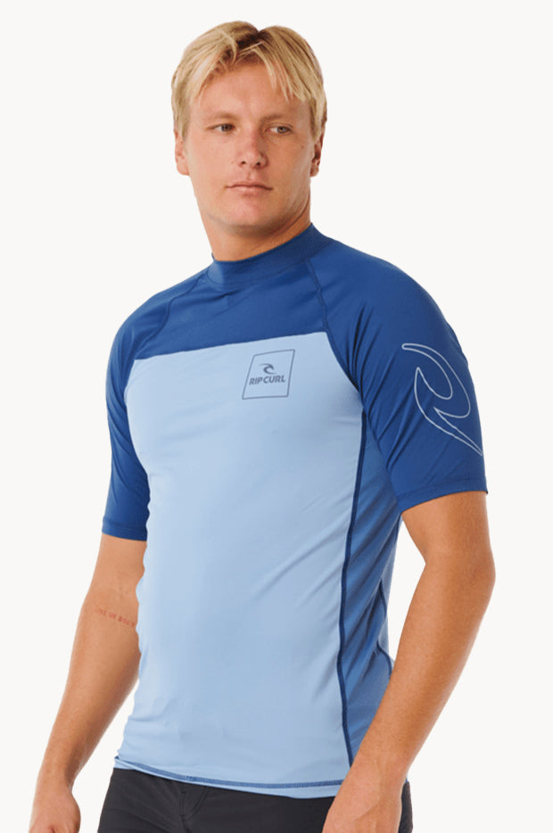 Mens Drive Short Sleeve Suntop